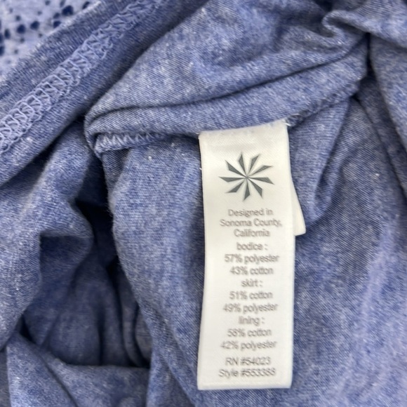 Athleta Dhara Dress Poseidon Blue Size XS 553388 - Picture 5 of 7